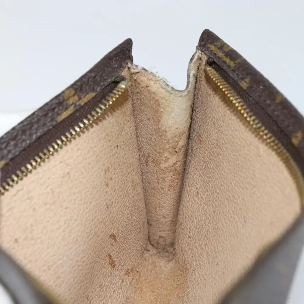 Louis Vuitton Monogram Bucket GM Accessory Pouch Brown